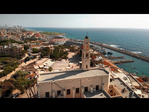 Jaffa Port Tel Aviv - Israel from Above 4K (Dji Mavic Air) נמל יפו - תל אביב