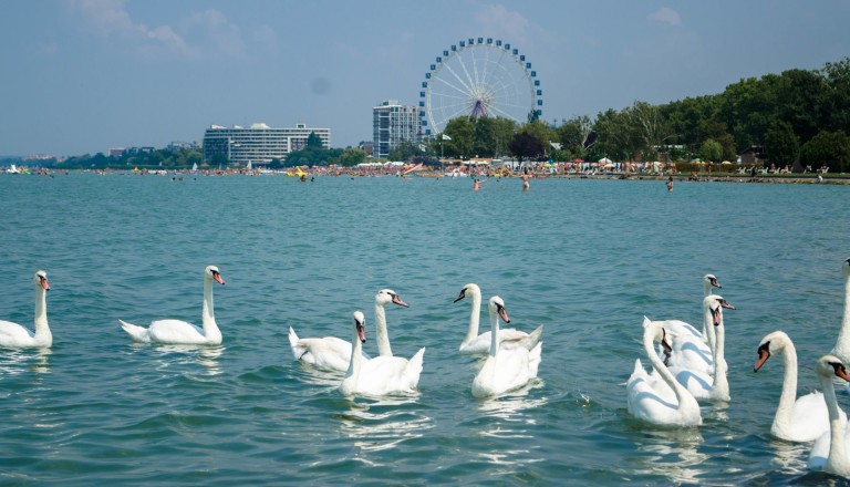 Siofok am Balaton.