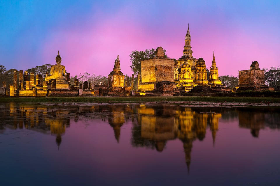 Chiang Mai Stadt in Thailand